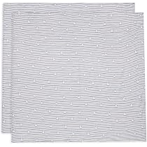 3 Serviettes Mousseline Bébé Jollein - 70x70cm, 100% Coton Oeko-Tex - Motif Miffy Rayures - Bavoir, Lange