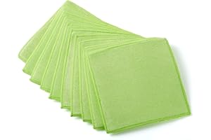 culiclean paño de Cocina Microfibra con Esponja (23 x 23 cm, Verde)