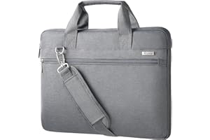 Voova Wodoszczelna, odporna na wstrząsy torba na laptopa 360°, z paskiem na ramię i uchwytem, kompatybilna z Apple Macbook Dell Acer ASUS Samsung HP Microsoft Lenovo