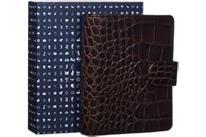 Filofax Pocket 26014 Organiseur Croc Classic, Chestnut