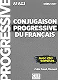 Conjugaison progressive du français - Niveau débutant (A1/A2) - Livre + CD + Livre-web - 2ème édition - Nouvelle…
