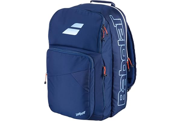 Babolat, Sac de Tennis Modèle Kids, Taille Unique, Couleur Bleu/Blanc/Rose, Sac Polyvalent avec Deux Compartiments, Poche dédiée aux Accessoires, Idéal pour Enfants