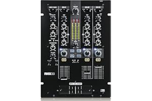 Reloop Rmx-33I - Mixer Dj Scratch/Battle con 3 + 1 Canali e Effetti Colorati Sonori Integrati - Eq a 3 Bande (Kill/Classic) e Compatibilità Innofader per Dvs, iPad e Android (Nero)