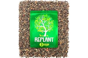 REPLANT - Poivre Sauvage de Madagascar Voatsiperifery 100g - Grand Cru de Madagascar 2023 - Délicieux Poivre en Grain Noir et Rouge avec queue - Sachet FreshZIP