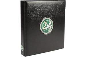 SAFE 7343 Premium raccoglitore monete da 2 Euro Unione Europea | 2 fogli portamonete da collezione inclusi 250 x 230 x 80 mm