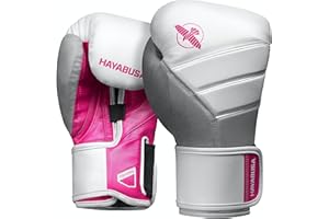 Hayabusa T3 Boxing Gloves for Unisex Splinted Wrist and Knuckle Protection, Dual-X Hook and Loop Closure, 5 Layer Foam Knuckle Padding