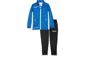 uhlsport ESSENTIAL Classic Trainingsanzug für Herren, Jugendliche & Kinder, klassischer Sport-Anzug, Jogging-Anzug, Jogging-Hose & Jacke, Tracksuit