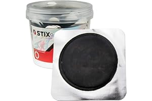 ‎STIX AUTOMOTIVE EQUIPMENT Stix 50 Stück Reifen Reparaturpflaster Set 75mm Gummi Reifenflicken Flickzeug Vulkanisierung