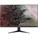 Acer Nitro VG240Ybmiix 24 Inch Full HD Gaming Monitor, Black (IPS Panel, FreeSync, 1 ms, ZeroFrame, HDMI, VGA) Black/Red