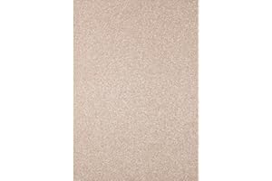 VAESSEN CREATIVE Florence Papier Pailleté Doré - A4 - 5 - 350 g/m² - Doré Clair - Papier Cartonné à Paillettes pour Loisirs Créatifs, Scrapbooking et Cartes de Vœux, Or