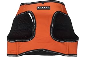 Puppia PLRA-HB9323-OR-L Type B Trek Harness, Orange, Large