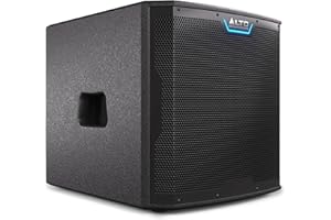 ALTO TS12S 2500 Watt 12-Zoll Subwoofer, Aktiver PA-Lautsprecher mit 6 DSP-Modi, Einfacher Aufbau, 130dB, 3-Zoll Schwingspule, Druckvoller Bass