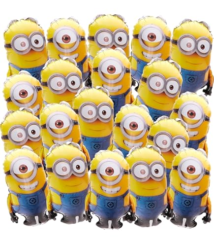 Balloonshop Juego de 2 globos de aluinio Despicable e inion de Dave Balloonshop Juego de 2 globos de aluinio Despicable e inion de Dave
