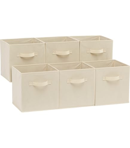 Set 6 Scatole Organizer Ikea Skubb, Bianco, Per Cassetti E Armadi, In Poliestere Riciclato, Pieghevoli, Varie Misure - 3