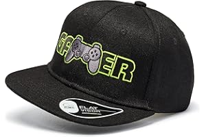 minifan Kinder Gamer Cap : Gamer - Basecap Kinder Kappe für Zocker Jungs Cap Kappe Cappy Jungen Mütze Kinder Kappi