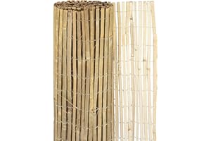 Windhager 665B Natte Brise-vue en bambou 1 x 3 m