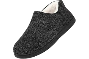 Mishansha Pantofole Uomo Invernali Ciabatte Donna Memory Foam Pantofola Caldo, Gr.36-48
