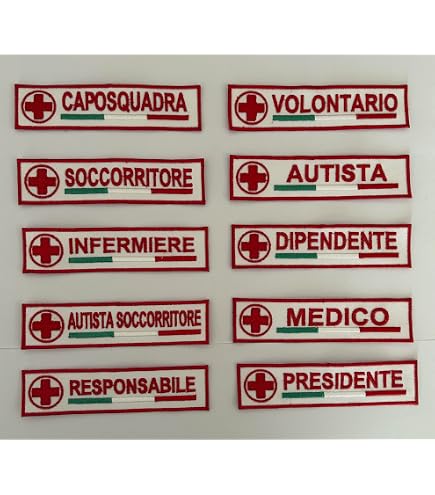 MAREL Patch Ricamata Regione Sicilia Con Trinacria – 7,5 X 5,5 Cm – Toppa Termoadesiva E Da Cucire – Ideale Per Giacche E Zaini