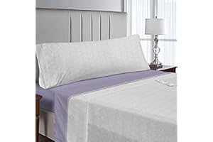 IN NICE Juego de Sabanas 3 Piezas 150x200 - Poliéster Microfibra - Sábana Bajera, Sábana Plana y 1 Funda de Almohada(Cama 150, CELLA Malva)