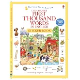 USB - First 1000 Words English Sticker Book