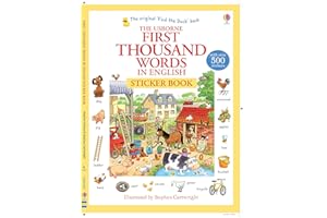 First Thousand Words in English Sticker Book (First Thousand Words Stickr Bk) (First Thousand Words Sticker Book)
