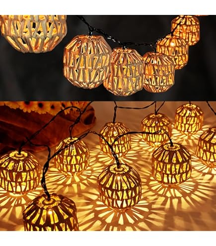 Guirlande Limineuse Extérieure Solaire Avec 10 Ampoules Led