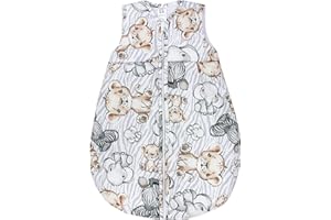 TupTam Gigoteuse Bébé tout au long de l'année, certifiée OEKO-TEX, 2.5 TOG, sans manches, rembourrée