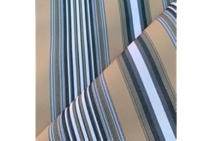 DISCOVER LIFESTYLE & FASHION FABRICS Tough Waterproof Aqua Tech Outdoor Canvas Marine Cordura Fabric Garden Furniture Seat Covers Deckchairs Gazebos Tents Table Top Bags Upholstery | 60 Inch - 150 cm | per Half Metre (Beige/Green)