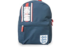 THE ENGLAND FOOTBALL ASSOCIATION England Rugby Unisex Youth Stripe Backpack, Navy, S UK