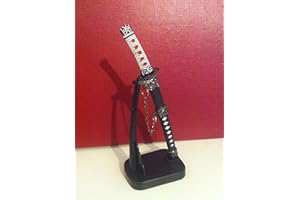 GÉNÉRIQUE Mini Katana Brieföffner mit Scheide Dekoration und dekorative Halter