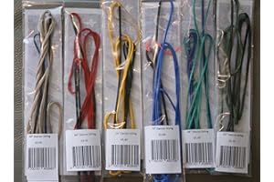 Hexen Dacron Bow String for Recurve Bows Bowstring Sold in bow size not actual string length (random colours)