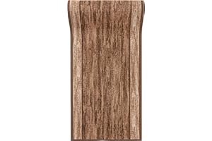 ‎MAZOVIA Mazovia rutschfest Teppich Läufer Flur - Modern Muster Teppichläufer - Kurzflor Flurläufer für Vorzimmer, Schlafzimmer, Küche - ÖKO-TEX Zertifiziert - Meterware Braun - 80 x 800 cm