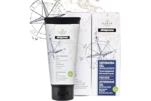 NATYR - Altromercato - Dopobarba gel - rivitalizzante - tè nero e bergamotto - bio - 100 ml