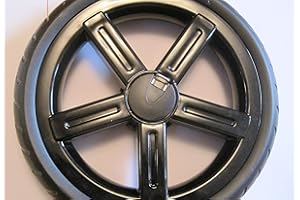 Peg Perego Duette/TRIPLETTE Front Black Wheel Black 2008 Onwards