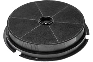 vhbw Filtro de carbón activo compatible con Hotpoint Ariston AH 61 T, AH 61 TX, AH 62 TX, HHE 90 FIX, HR 60 TIX, HR 90 TIX, SL 50 T campana extractora