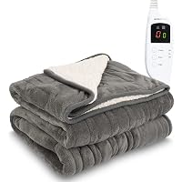 CozyMate Heated Throw - Luxurious Electric Blanket - Extra Large Heated  Blanket with 9 Heat Settings and Timer Function, Machine Washable Fleece  with Digital Controller : Amazon.co.uk: Home u0026 Kitchen