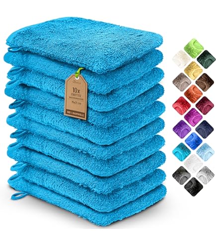 Handdoekset, 1 x badhanddoek 1 x douchehanddoek 2 x handdoek, 4 x gastendoekje, beige, 100% katoen badstof, Oeko-Tex®-standaard 100, premium kwaliteit 500 g/m²