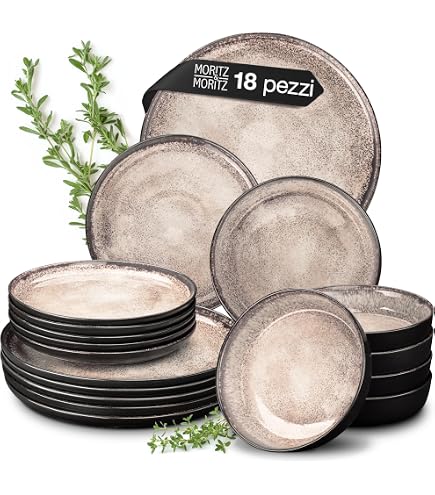 Set Da 18 Pezzi Skandik Black – Stoviglie In Nero Dal Design Nordico Moderno