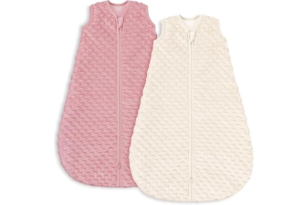 Yoofoss Lot de 2 Gigoteuse d'été pour Bébé Sac de Couchage de 1.5 TOG Gigoteuse Printemps Emmaillotage Bebe pour Nouveau-né Garçons Filles 0-6 Mois