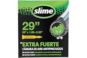 Slime Cámara Interior de Bicicleta con Sellante de Pinchazos Slime, Sellado Autónomo, Prevenir y Reparar, Válvula Schrader