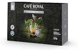 ‎CAFÉ ROYAL Café Royal Ristretto 50 Nespresso Pro kompatible Kapseln (Intensität 9/10) 1er Pack (1 x 50 Pads)