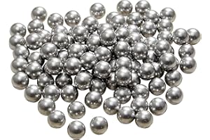 Alien Play Paintball-Munition aus massivem Aluminium, 50 Kaliber, 100 Schüsse für Selbstverteidigung, 2,8 g, Kaliber .50, leistungsstarke Projektile, passend für t4e TR50/HDR 50