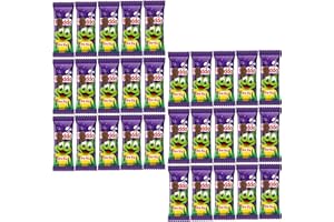 ARH JOYFUL GIFTS Chocolate Bars Multipack - Fredo Frog Chocolate Bars 18g x 30 - Milk Chocolate Treats in a Fun-Sized Multipack, Ideal for Snacking, Gifting, and Sharing