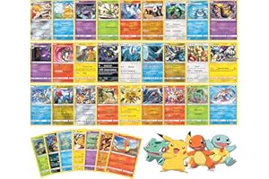 Pokemon Karten - Individuelles Kartenset kompatibel mit Pokemon Karten - 50 Verschiedene Originale Pokemon Karten mit 5 Holo/Reverse Holo Karten - Deutsch - Sparangebot - Zusammengestellt von GECO