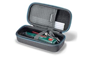 Supremery Etui kompatybilne z akumulatorowym pistoletem do klejenia na gorąco marki Bosch GluePen Case, miejsce na pałeczki klejące, pistolet do klejenia i ładowarkę, 7029