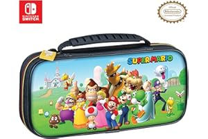 GAME TRAVELER Bigben Custodia Super Mario Switch/Switch Lite Ufficiale Nintendo