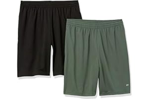 Amazon Essentials Uomo Pantaloncini Morbidi Tecnici ad Alte Prestazioni (Disponibili nelle Taglie Big & Tall)