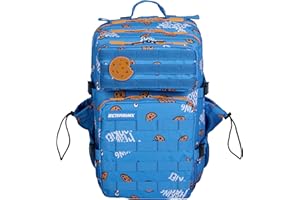 ELITRAINX Mochila 45L Táctica Repelente al Agua para Zona de Parches, Cabina Avión, Gimnasio, Compartimento para Ordenador, Oxford 1000D by ELITEX TRAINING