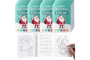 THE TWIDDLERS - 36 Mini Christmas Puzzle Books, A6 Size - Christmas Activity Books, Perfect as Party Bag Fillers for Kids, Stocking Fillers, Favours & Christmas Classroom Prizes