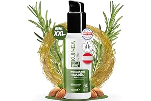 ‎KUINEA KUINEA® Bio Rosmarinöl für Haare 90 ml – 100% Naturrein & Dermatologisch Getestet – Parabenfrei, Alkoholfrei, Silikonfrei – Fördert Haarwachstum & Glanz – Rosemary Oil for Hair Growth